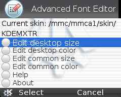 Advanced Font Editor